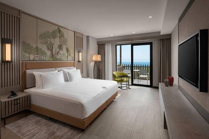 Aile Odası Eşsiz Deniz Manzaralı