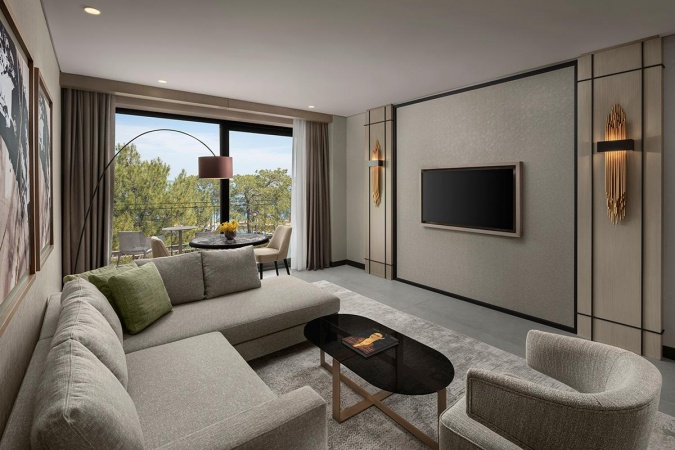 Deluxe Suite Eşsiz Deniz Manzaralı Oda