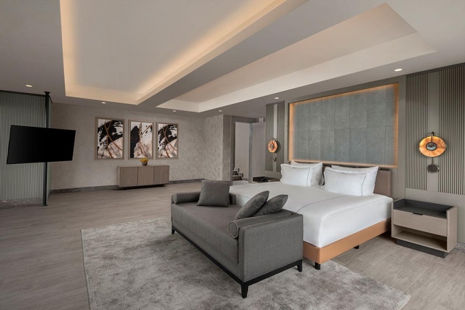 Eşsiz Deniz Manzaralı Queen Suite